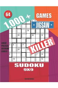 1,000 + Games jigsaw killer sudoku 9x9