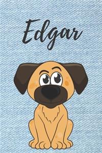 Edgar Hund-Malbuch / Notizbuch Tagebuch