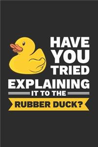 Developer Rubber Duck Notebook