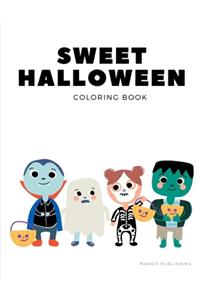 Sweet Halloween Coloring Book