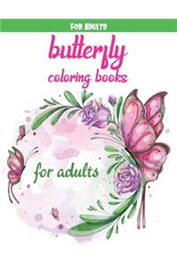 Butterfly coloring books for adults