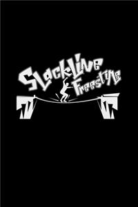 Slackline freestyle