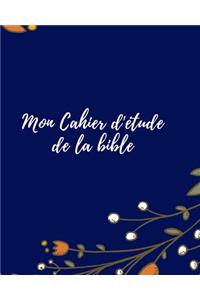 Mon Cahier d'étude de la bible