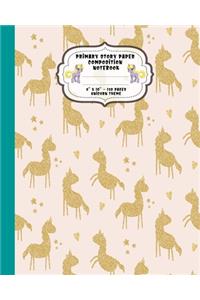 Primary Story Paper Composition Notebook