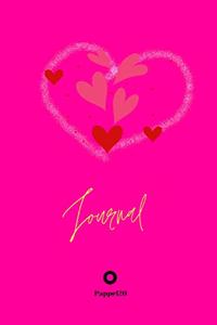 Journal for Girls Pink Cover 122 color pages 6x9 Inches