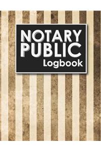 Notary Public Logbook