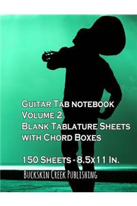 Guitar Tab Notebook, Volume 2