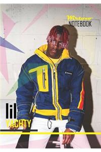 Notebook: Hip Hop Lil Yachty Medium College Ruled Notebook 130 Page Lined 7 X 10 in (17.78 X 25.4 CM)