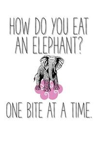 How Do You Eat an Elephant? One Bite at a Time