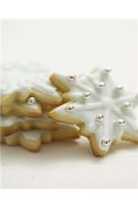 Snowflakes Cookies Photo School Comp Book 130 Pages