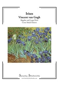 Irises Cross Stitch Pattern - Vincent van Gogh