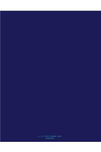 A 1/2 Inch Square Grid Notebook