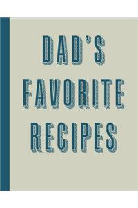 Dad's Favorite Recipes