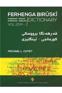 FERHENGA BIRÛSKÎ - Kurmanji-English Dictionary - Volume Two