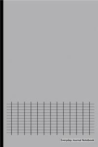 Everyday Journal Notebook - Gray (Graph Paper)