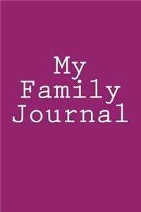 My Family Journal