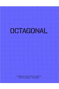 Octagonal Graph Paper Notebook 1/4 inch octagons 160 pages