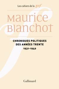 Chroniques politiques des annees trente