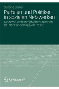 Parteien Und Politiker in Sozialen Netzwerken