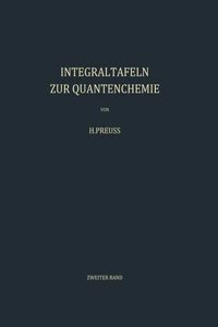 Integraltafeln zur Quantenchemie