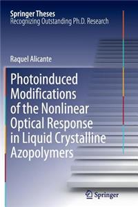 Photoinduced Modifications of the Nonlinear Optical Response in Liquid Crystalline Azopolymers