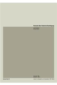 Versuche über Schub und Querbiegung