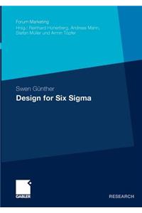 Design for Six SIGMA