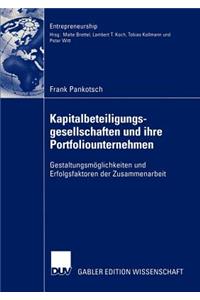 Kapitalbeteiligungsgesellschaften Und Ihre Portfoliounternehmen