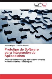 Prototipo de Software Para Integracion de Aplicaciones