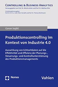 Produktionscontrolling Im Kontext Von Industrie 4.0
