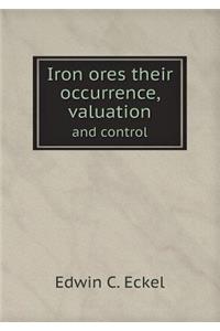 Iron Ores Their Occurrence, Valuation and Control