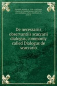 De necessariis observantiis scaccarii dialogus, commonly called Dialogus de scaccario