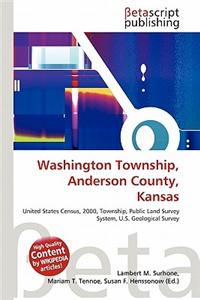 Washington Township, Anderson County, Kansas