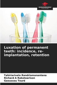 Luxation of permanent teeth