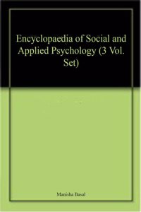 Encyclopaedia of Social and Applied Psychology (3 Vol.Set)