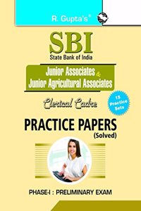 SBI: Junior Associates & Junior Agricultural Associates (Clerical Cadre) PhaseI (Preliminary) Practice Papers (Solved)