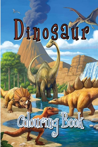 Dinosaur Colouring Book