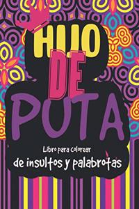 Libro para colorear de insultos y palabrotas
