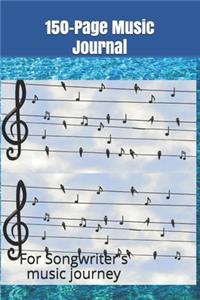 150-Page Music Journal