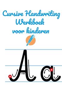 Cursive Handwriting Werkboek voor kinderen