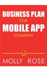 Business Plan For Mobile App Company
