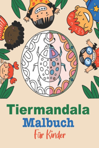 Tiermandala Malbuch für Kinder