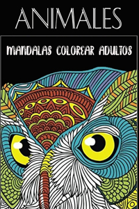 Animales Mandalas Colorear Adultos