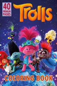 Trolls Coloring Book