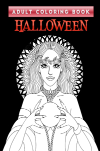 Adult Coloring Book Halloween