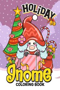 Holiday Gnome Coloring Book