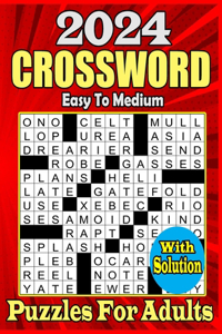 2024 Easy To Medium Crossword Puzzle For Adults