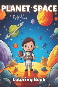 Planet and Space Coloring Book