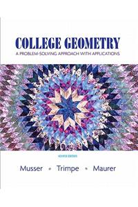 College Geometry: A Problem Solving Approach with Applications Value Package (Includes Student Activity Manual)
