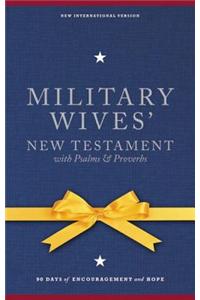 NIV, Military Wives' New Testament With Psalms and   Proverbs, Hardcover